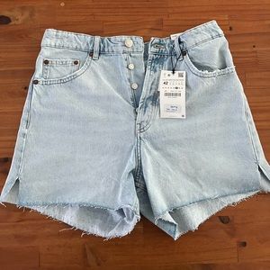 Zara jean shorts